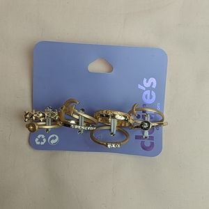 Claire's 8 Piece Ring Set